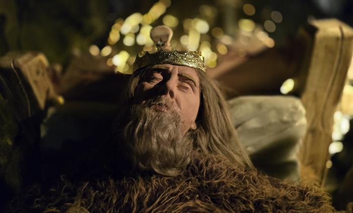 King Arthur sleeping in King Arthur's Labyrinth